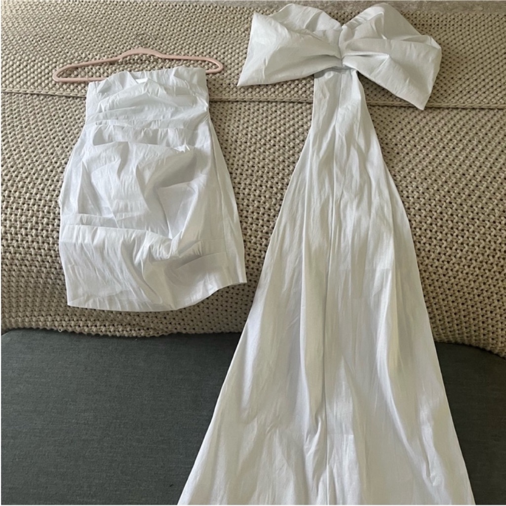 Adore 2way Dress In White Nookie
